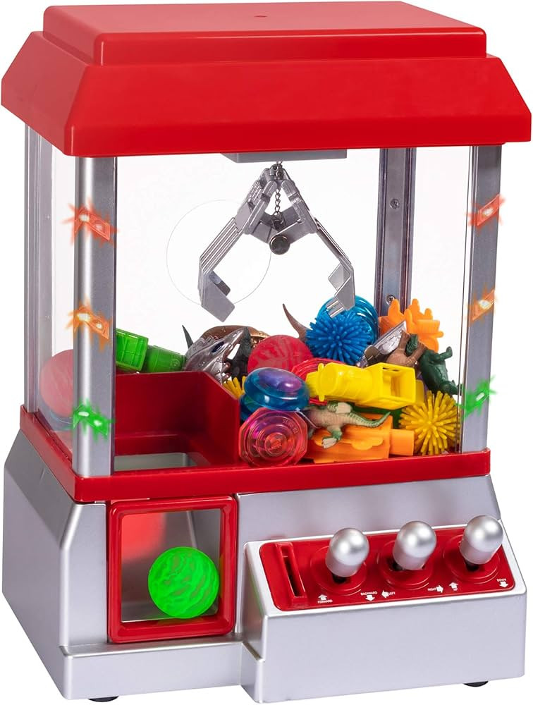 Claw Toy Grabber Mini Arcade Machine with Lights & Sounds - Electronic Claw Toy Grabber Machine, ... | Amazon (CA)