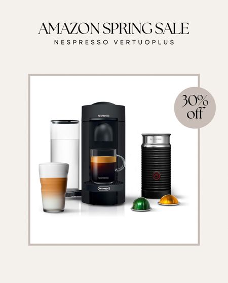 Nespresso machine on sale. Amazon Spring Sale 

#LTKsalealert #LTKhome