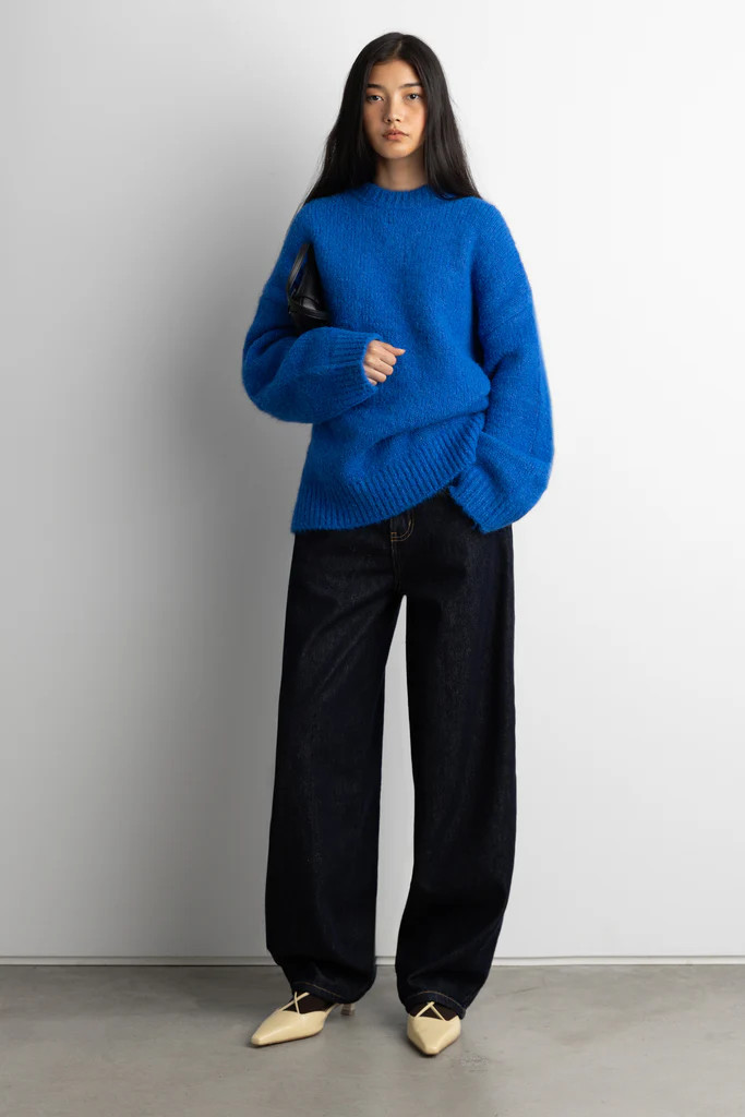 OVERSIZED CREWNECK SWEATER | OAK + FORT