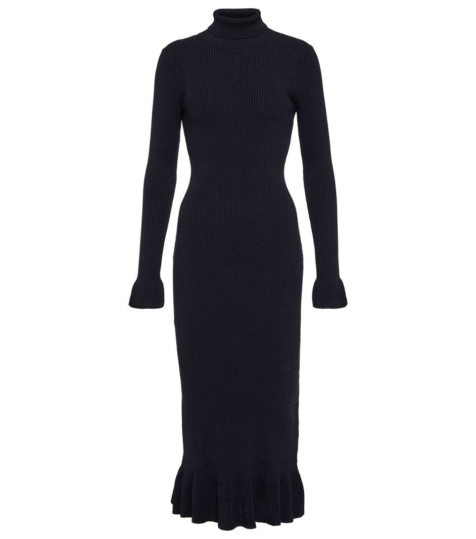 Open-back turtleneck midi dress | Mytheresa (US/CA)