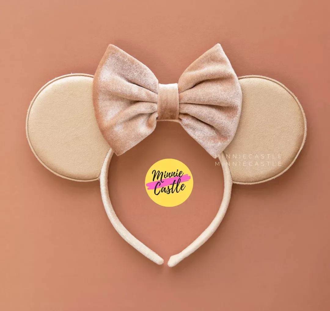 Cream Minnie Mouse ears curated on LTK