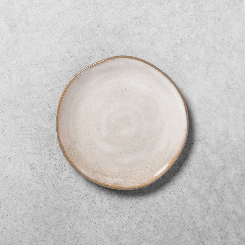 Stoneware Reactive Glaze Appetizer Plate - Hearth & Hand™ with Magnolia | Target