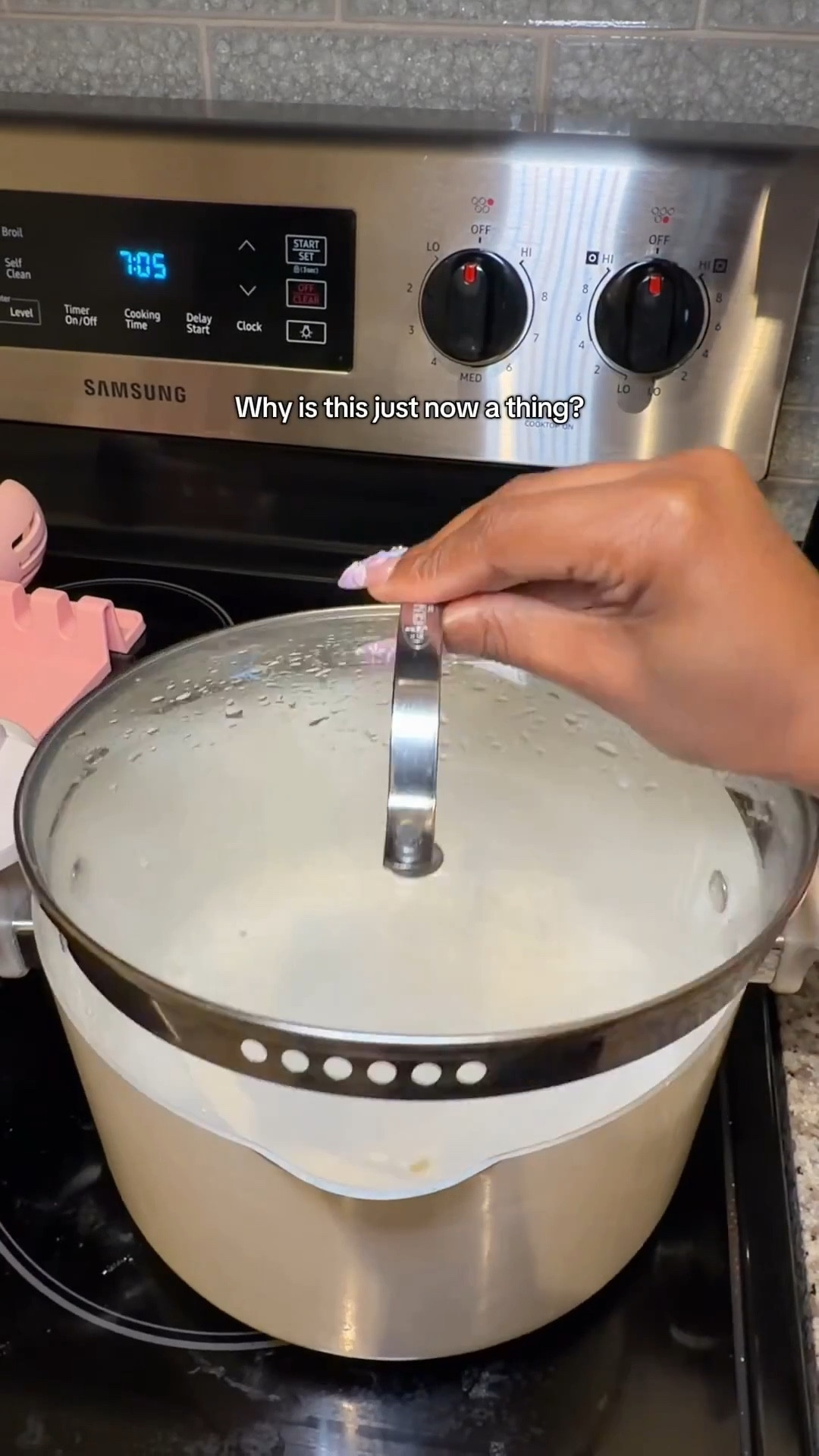 The best cooking hack, why don't they make all pots and pans with locking lids that strain ) #pastalover #cookware
#CookingHacks #potsandpans #pots

#LTKfoodie #LTKHome #LTKSaleAlert