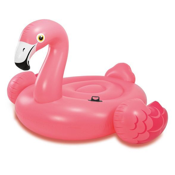 Intex 56288EP Giant Inflatable Ride-On 86-Inch Mega Flamingo Island Pool Float | Target