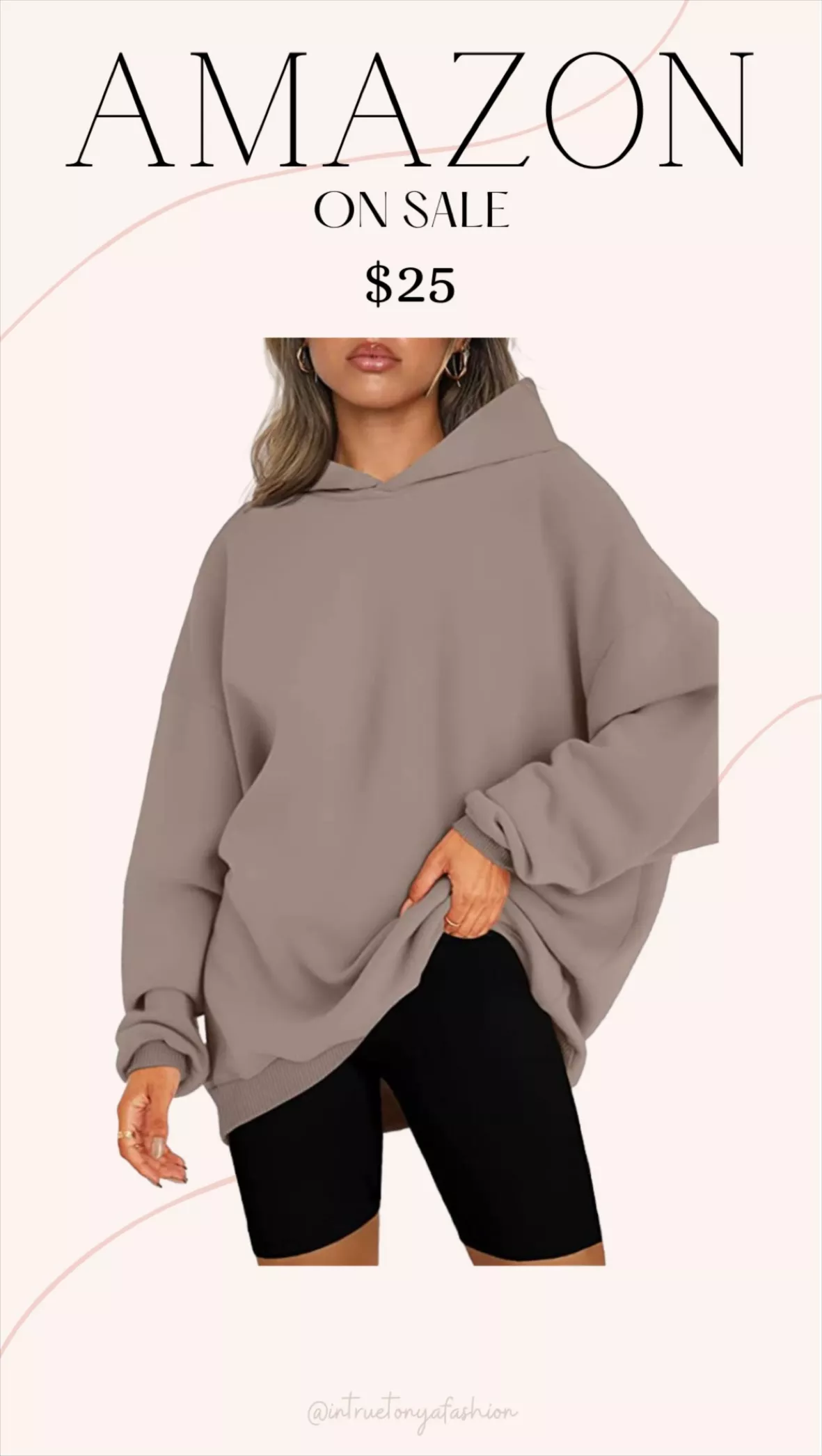 EFAN Womens Oversized Hoodies Sweatshirts Fleece Hooded Pullover Tops  Sweaters Casual Comfy Fall Fashion Outfits Clothes 2024