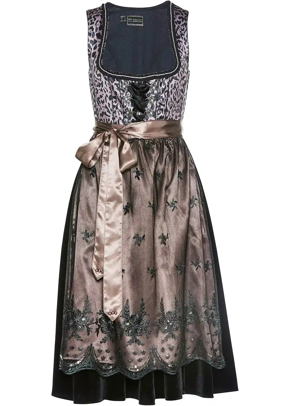 Dirndl mit Leomuster | Bonprix DE