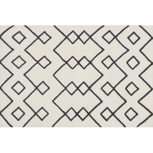 loloi Adler Aw-04 Ivory 5'-0" X 7'-6" Rug - Geometric | Gracious Style