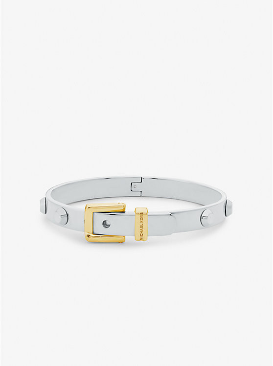 Colby Small Precious Metal-Plated Brass Bangle | Michael Kors US