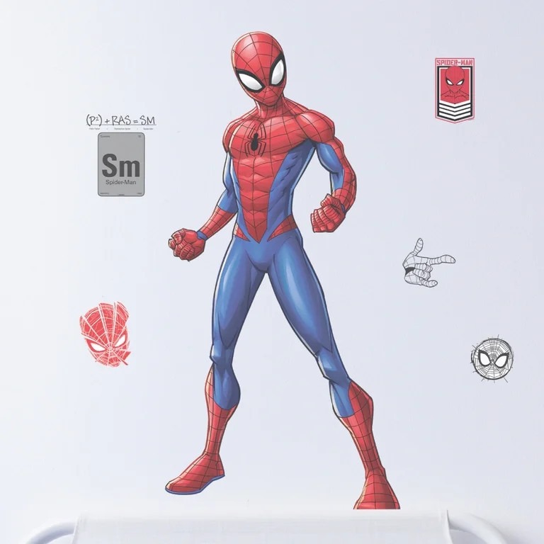 Wall Palz Marvel Spider-Man Wall Decor - Spider-Man Wall Decals with 3D Augmented Reality Interac... | Walmart (US)
