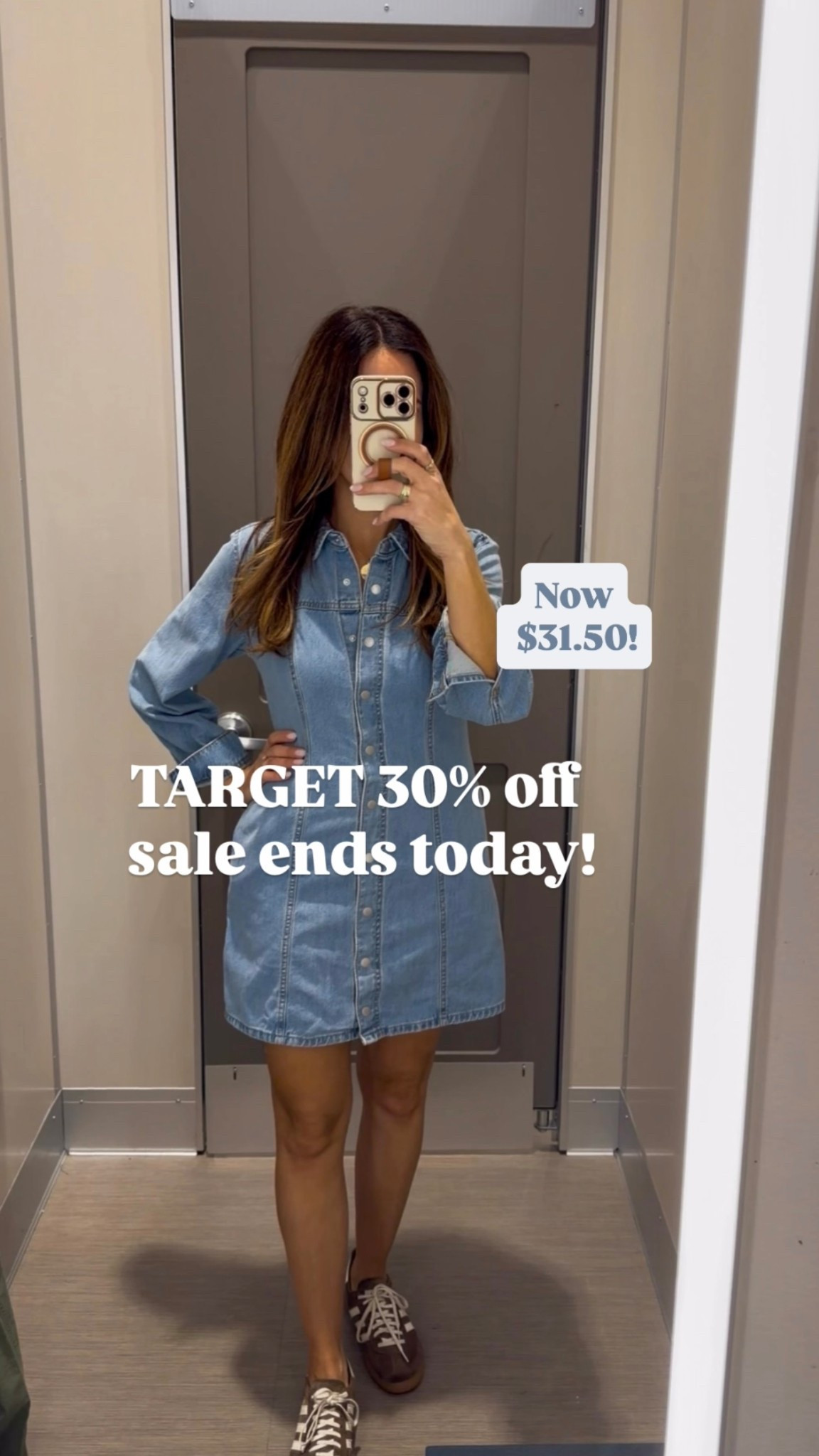 Target Circle Deal! 🎯 
The cutest spring denim dress is now 30% off! 



#LTKSaleAlert #LTKSeasonal #LTKootd