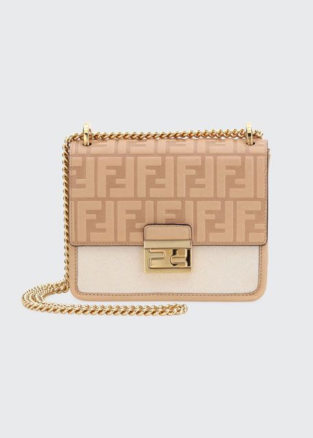 Fendi Kan U Small FF 1974 Crossbody Bag | Bergdorf Goodman