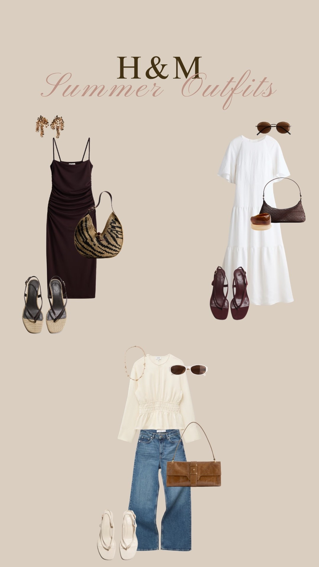 H&M Summer Outfits ☀️🎀