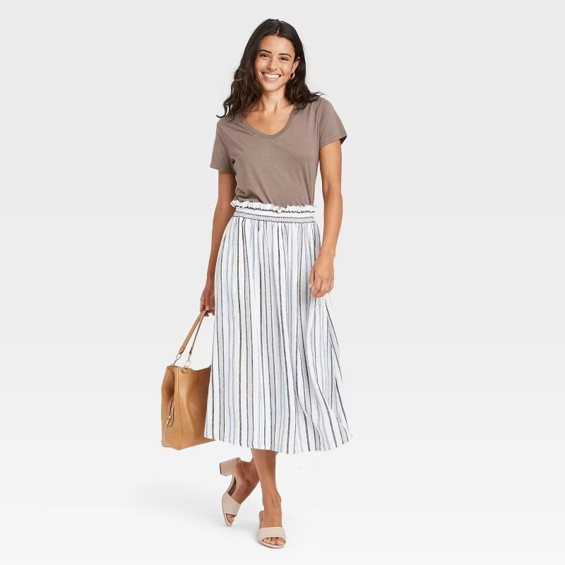 Women's Short Sleeve Scoop Neck T-Shirt - A New Day™ | Target