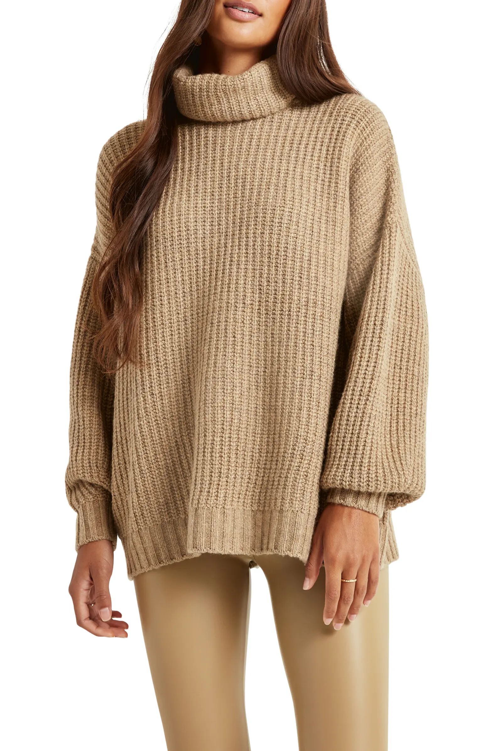 Splendid x Cella Jane Stripe Turtleneck Sweater | Nordstromrack | Nordstrom Rack