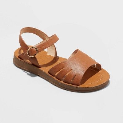 Girls' Lillian Ankle Strap Sandals - Cat & Jack™ : Target | Target