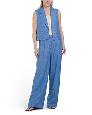 Cropped Vest And Pants Collection | TJ Maxx