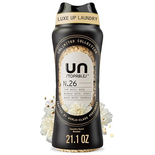 Downy Unstopables Unlimited Collection In-Wash Laundry Scent Booster Beads, No. 26, Fine Fragrance, Long-Lasting Fresh Scent Beads, 21.1 oz | Amazon (US)