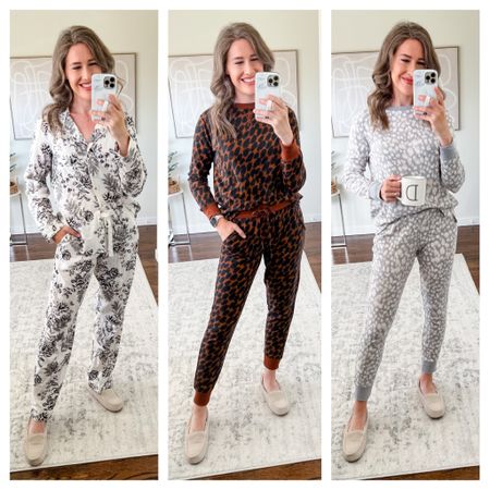 These 3 pj sets I picked up at @Target are perfect for last-minute gifting! #ad #targetpartner
Flannel set fits TTS (wearing medium; needed a small)
Fleece jogger top & bottom, fit TTS, wearing size small in both
Thermal pj set, runs small (I sized up to a medium)
Slippers fit TTS (if between, size down)

#target #targetstyle


#LTKHoliday #LTKGiftGuide #LTKunder50