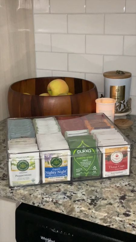 O R G A N I Z I N G   T E A   B A G S ☕️🫖

Linking some of the products featured from this TikTok! Make sure to follow along at @keysuddreth! ☺️

Organizing Tea Bags, Amazon Organizers, Numi Tea Bags, Yogi Tea Bags, Traditional Medicinal Tea Bags, Organic Tea Bags, Tea Bag Organizers, Clear Organizers, Acrylic Organizers, Tea Bag Storage Containers, Amazon Finds, Amazon Favorites, Amazon Must Haves, Amazon Kitchen Products, Amazon Home Organizers, Pantry Storage, Pukka Supreme Matcha Tea Bags, Ginger Tea Bags, Clover Honey Sticks, Chai Tea Bags, Earl Grey Tea Bags, Green tea Bags, Throat Coat Tea Bags, Amazon Clear Tea Mugs, Nighty Night Tea, Sleepy Time Tea, Peppermint Tea Bags, Certified Personal Trainer, Black Fitness Bloggers, Black Fitness Influencers, Black Bloggers, Blackbloggers, Black Influencers, Charlotte Bloggers, Charlottebloggers, Charlotte North Carolina, NC Bloggers, Southern Bloggers, Key Suddreth, Keyanna Suddreth, Stories by Suddreth, Stories x Suddreth

▪️For more lifestyle, health, & fitness related content, visit my blog: storiesbysuddreth.com

▪️For any questions, DM me on Instagram: @keyannasuddreth

#LTKunder50 #LTKunder100 #LTKhome