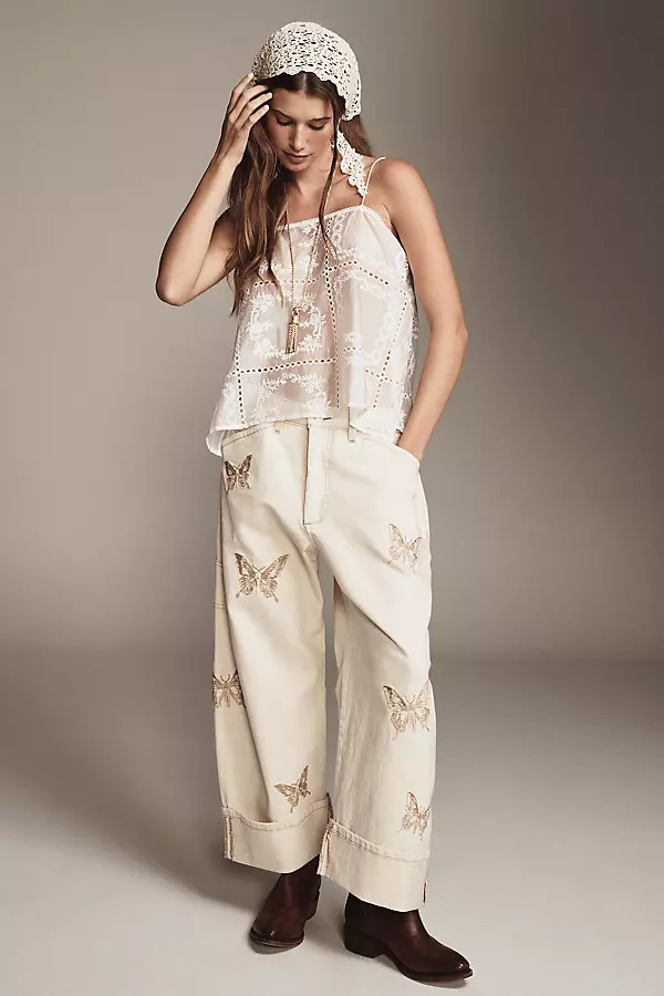 Kayden High-Rise Carpenter Barrel Jeans | Anthropologie (US)