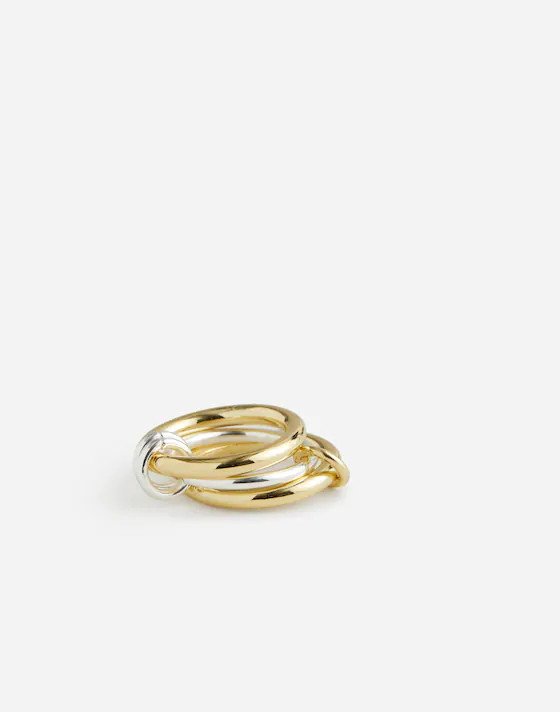 Two-Toned Linked Ring | Madewell | Madewell
