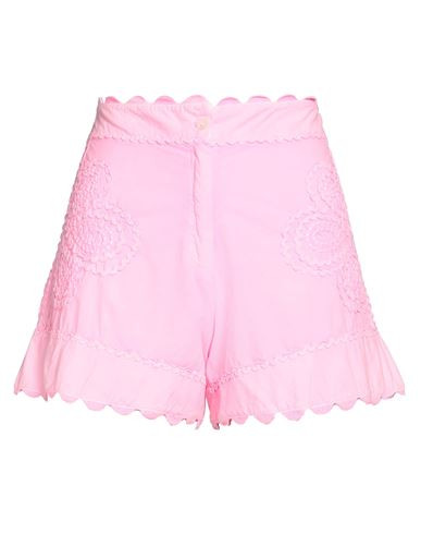Juliet Dunn London Woman Shorts & Bermuda Shorts Pink Size 0 Cotton | YOOX (US)