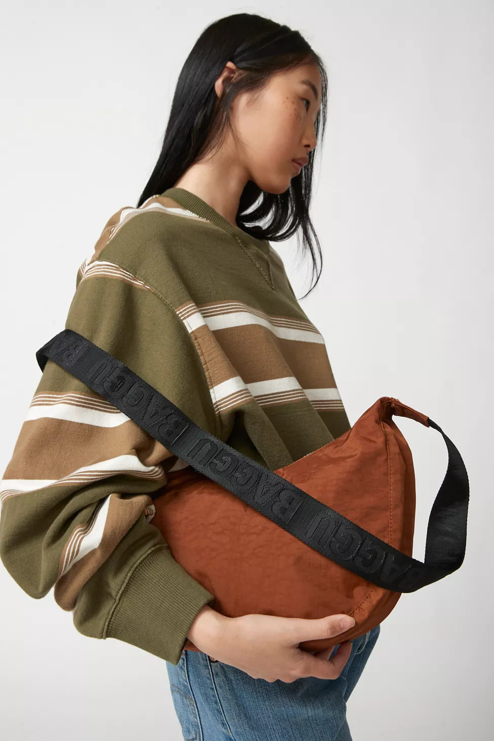 BAGGU Medium Nylon Crescent Bag | Urban Outfitters (US and RoW)