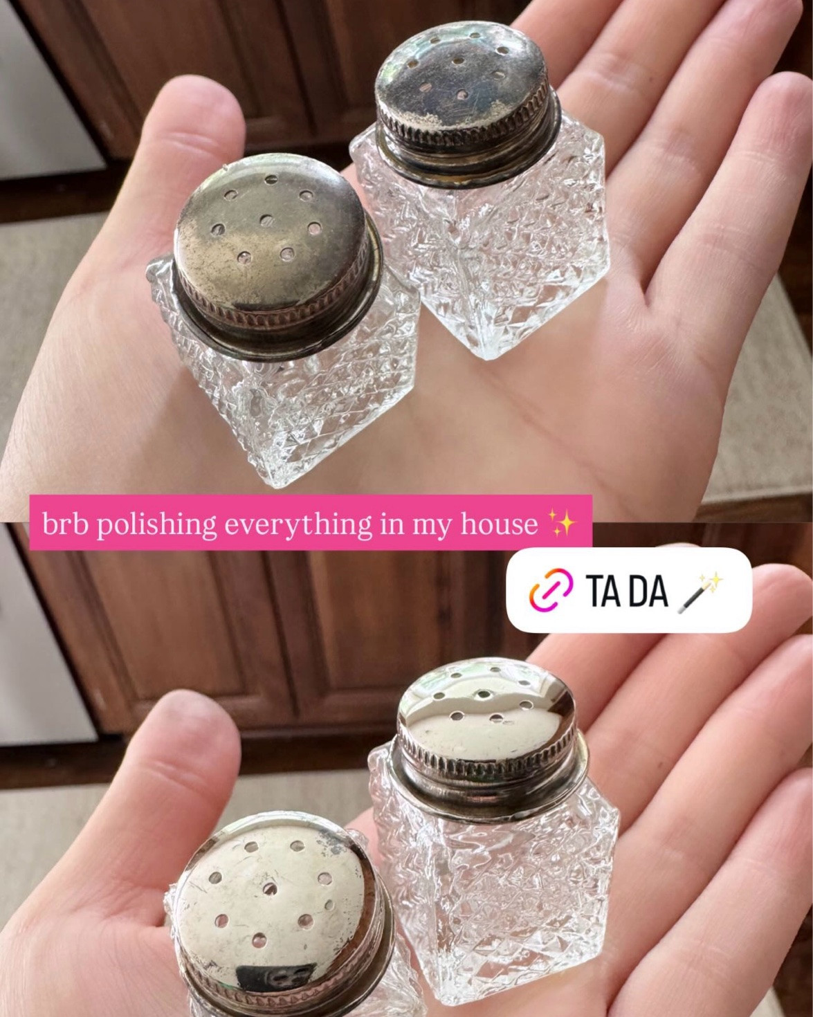 Sooo satisfying! If you’re like me and thrift lots of little treasures that need a good glow up, you need this polishing cloth 👌

Antiques, silver

#LTKHome