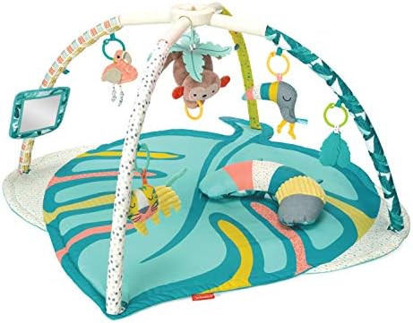 Infantino 4-in-1 Twist & Fold Activity Gym & Play Mat, Tropical | Amazon (US)