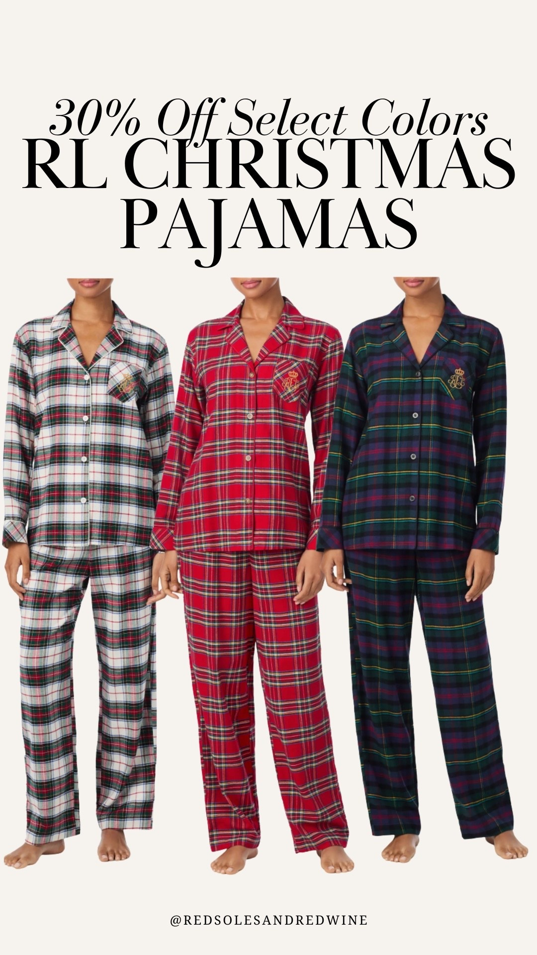 Ralph Lauren Christmas pajamas! Select colors 30% off!

#LTKStyleTip #LTKSaleAlert