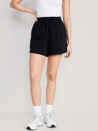 Extra High-Waisted Vintage French Terry Sweat Shorts for Women -- 3-inch inseam | Old Navy (US)