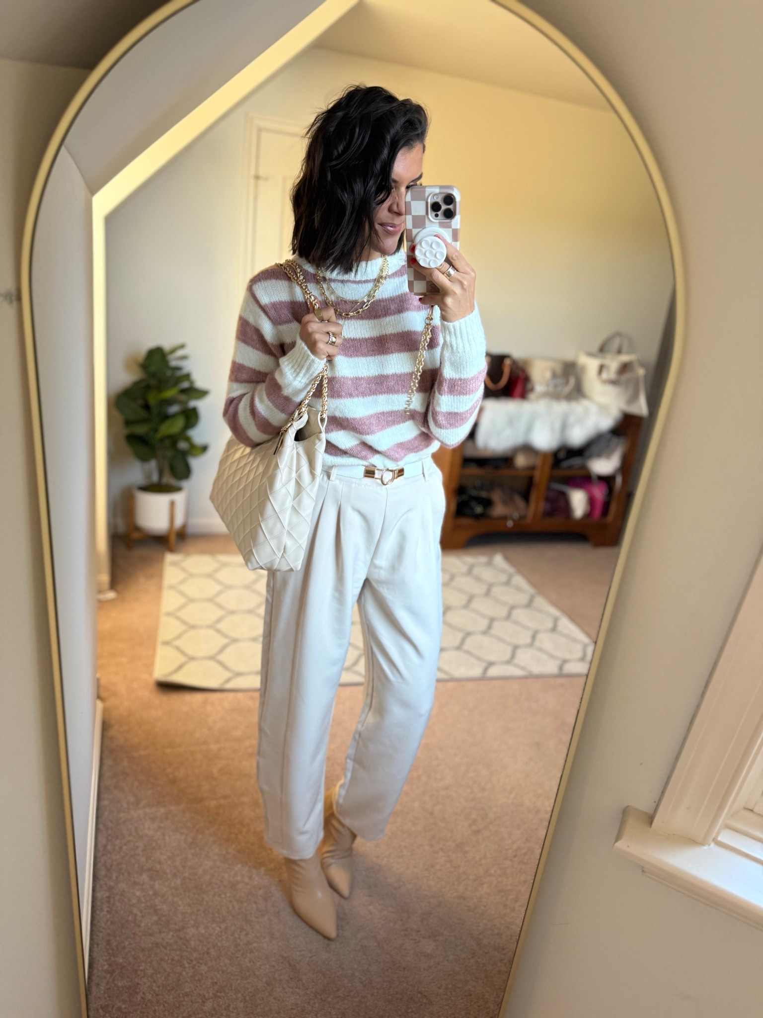 Size small in sweater and trousers boots fit tts

#LTKFindsUnder100 #LTKSeasonal