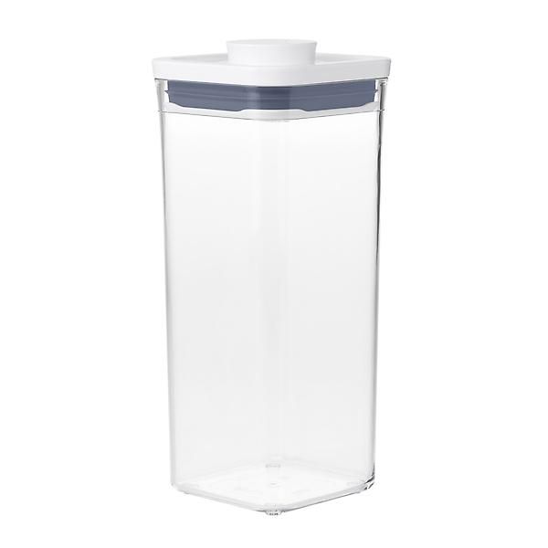 OXO 1.7 qt. Medium Small Square POP Container | The Container Store
