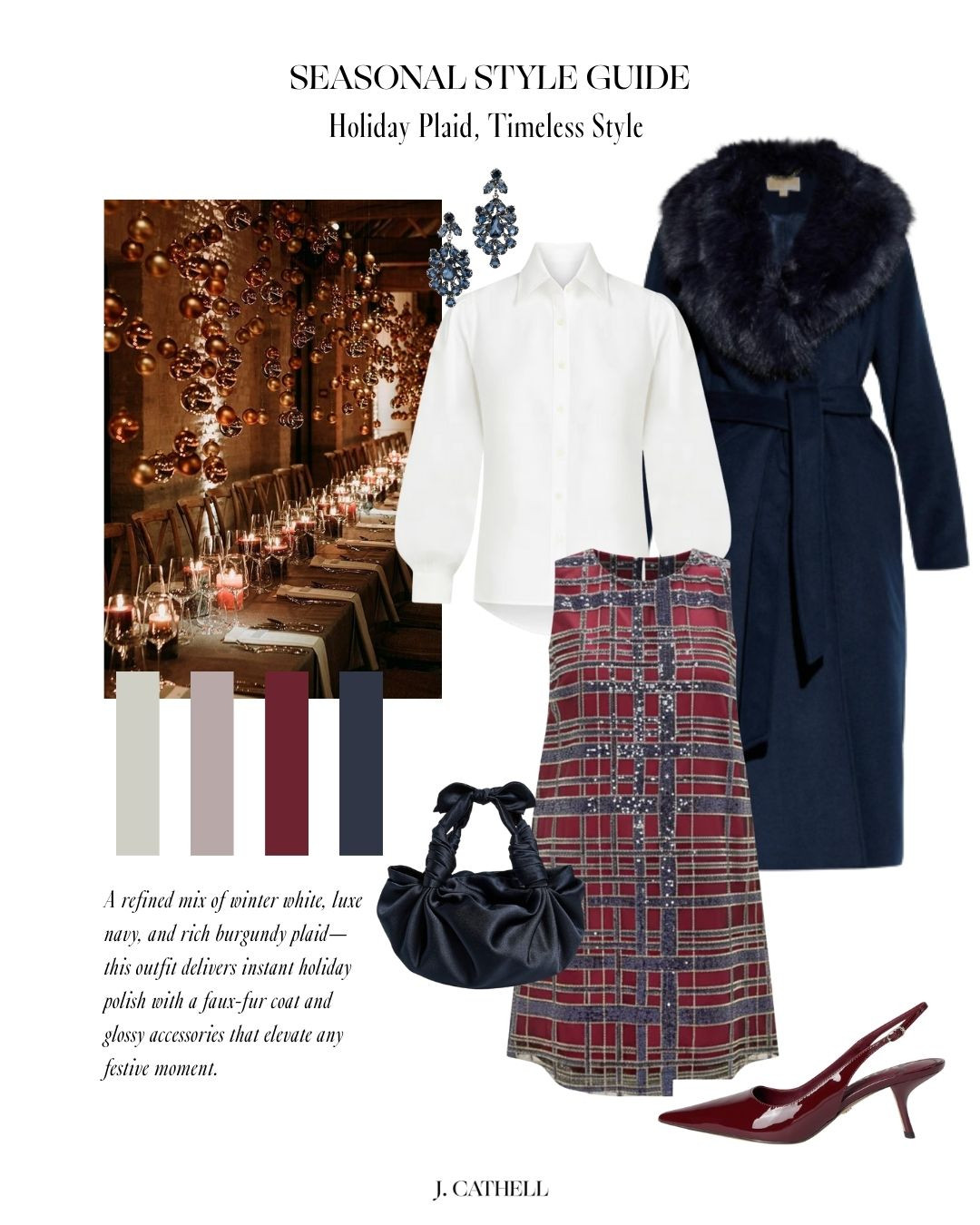 Holiday plaid, done the timeless way 🤍
If you’ve ever wondered how to wear plaid without it feeling too trendy or too seasonal, this edit is for you. I pulled together classic holiday plaid outfit formulas that feel polished, elevated, and wearable year after year — from festive dinners and church services to casual December days and winter travel.
Think:
• Tailored silhouettes
• Rich, classic color palettes
• Pieces you can restyle long after the holidays
• Outfits that feel intentional, not costume-y
These looks are built around wardrobe staples — knits, coats, skirts, trousers, and boots — styled in a way that makes plaid feel chic, not overwhelming.
Save this for holiday outfit inspiration, winter capsule ideas, and classic seasonal style you’ll reach for every December 🤍 

 #LTKHoliday #LTKSeasonal #LTKOver40