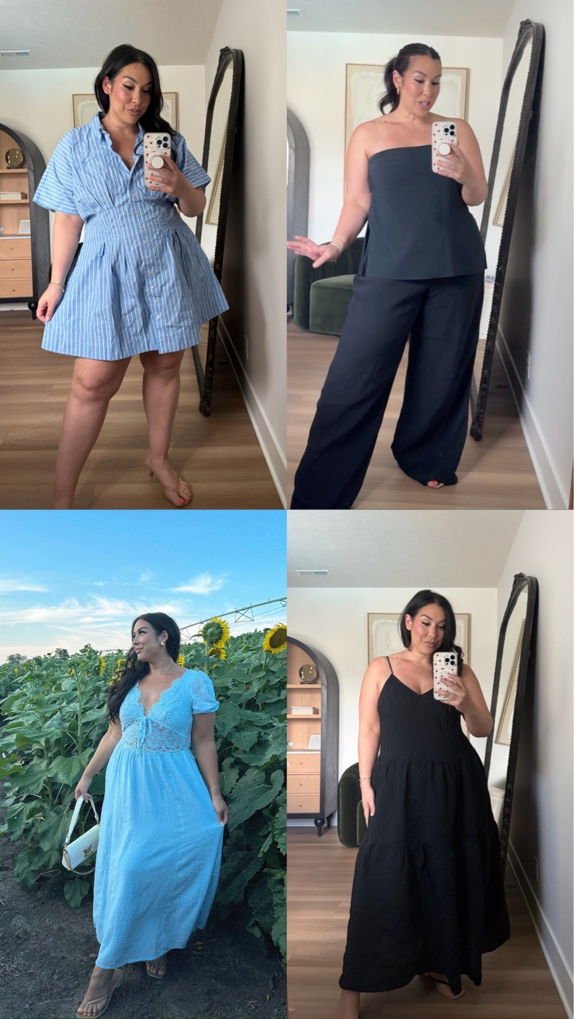your favorite outfit from last week! - - - 
Soft dresses, summer outfits, summer dresses, plus size fashion, date night outfits