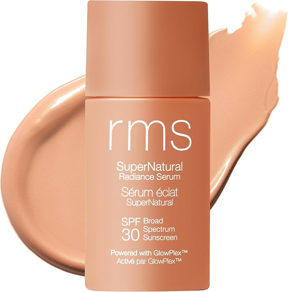 RMS Beauty SuperNatural Radiance Sunscreen SPF 30 - Tinted Sunscreen for Face, Tinted Mineral Sun... | Amazon (US)