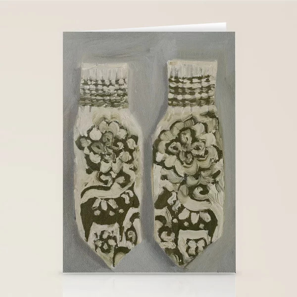 Dala Horse Selbu Mittens Stationery Cards | Society6