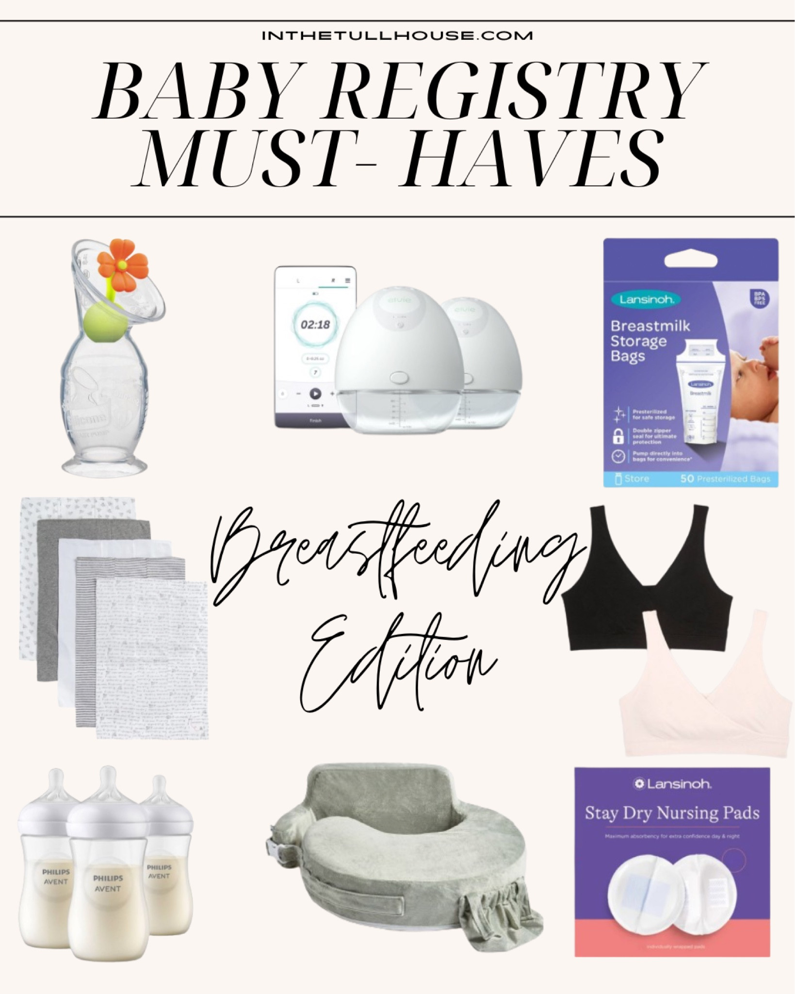 All of my breastfeeding essentials in one spot✨
All will be used again for baby #2!

breastfeeding, baby registry, registry must haves, baby registry essentials, breastfeeding must haves, first time mom, newborn baby 

#LTKbump #LTKGiftGuide #LTKbaby