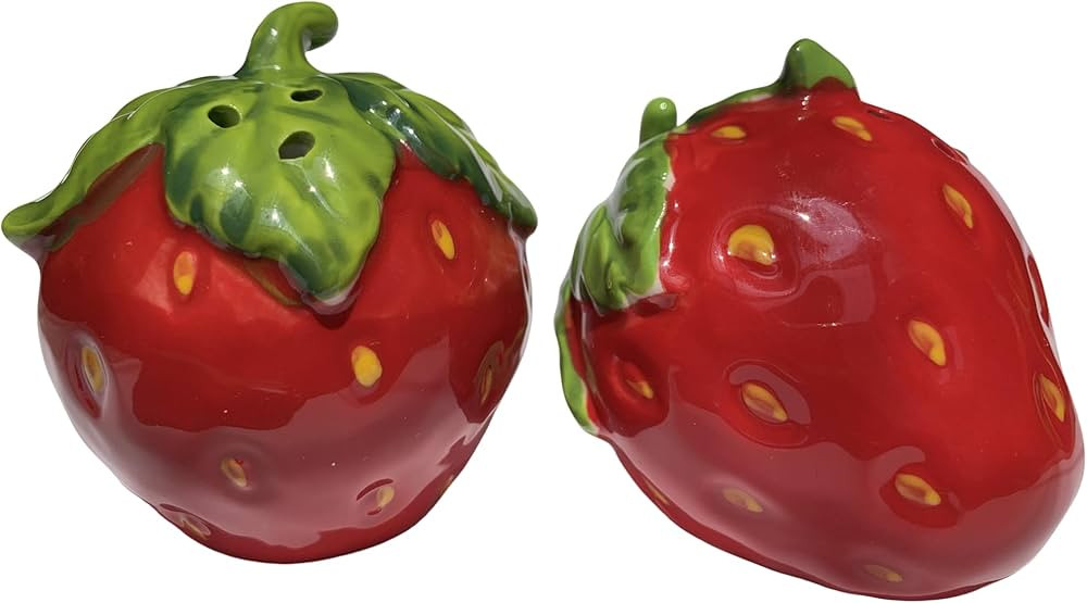 Salt and Pepper Shakers, 2-Piece Set | Spice Dispenser Storage Canisters (A) | Amazon (US)