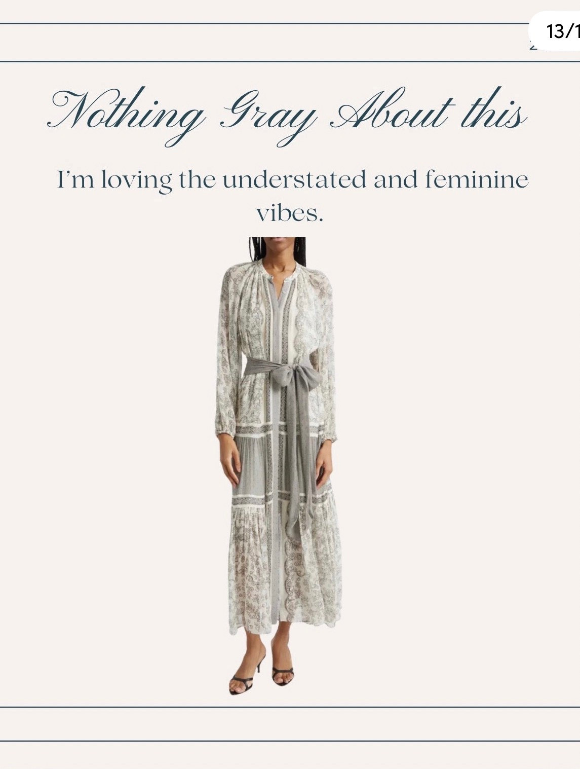 Gorgeous! 
s

#LTKMidsize #LTKOver40