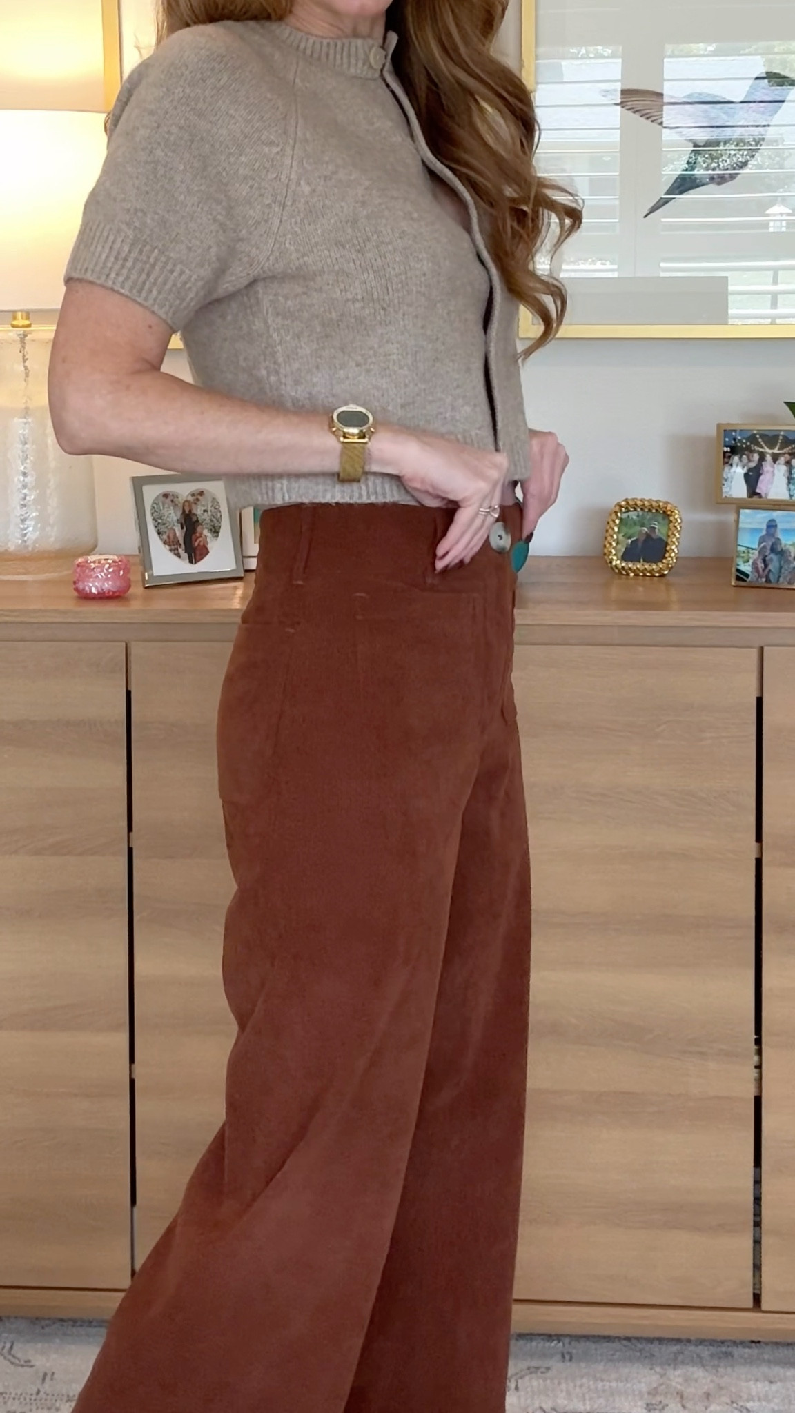 My favorite everyday fall outfit!
Comfy cords that look expensive. They run TTS
Soft short sleeve cardigan 
Tassel loafers 

#LTKSeasonal #LTKFindsUnder50 #LTKOver40