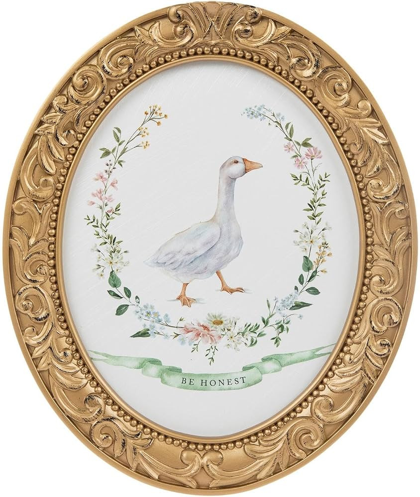 Hobby Lobby Oval Wall Art, Nursery Collection with Inspirational Messages, 12" H x 10" W, Gold Fr... | Amazon (US)