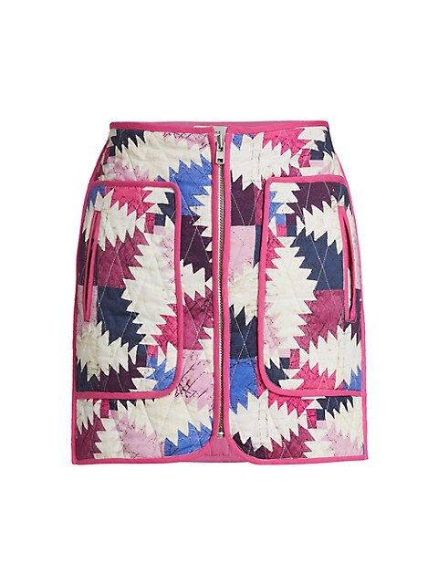 Hamlin Quilted Cotton Mini Skirt | Saks Fifth Avenue