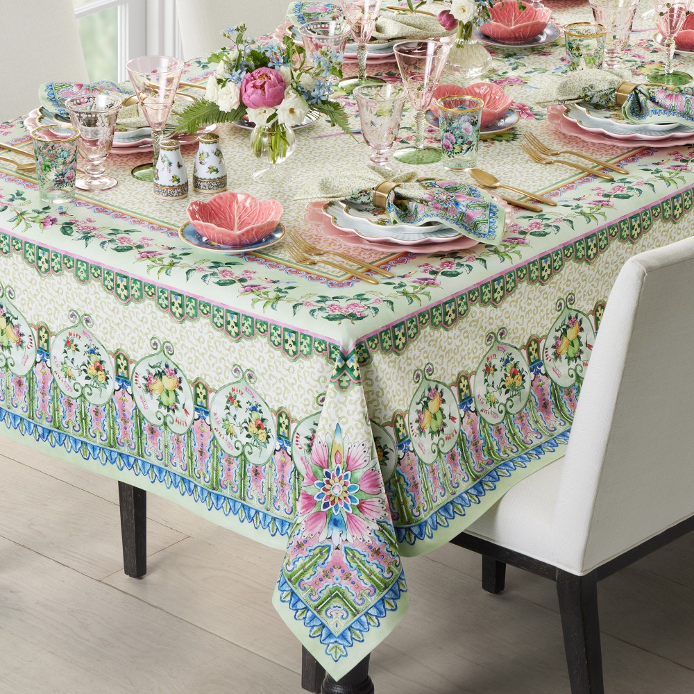Famille Rose Tablecloth | Williams-Sonoma