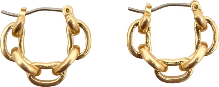 Le Story Chain Hoop Earrings | Nordstrom