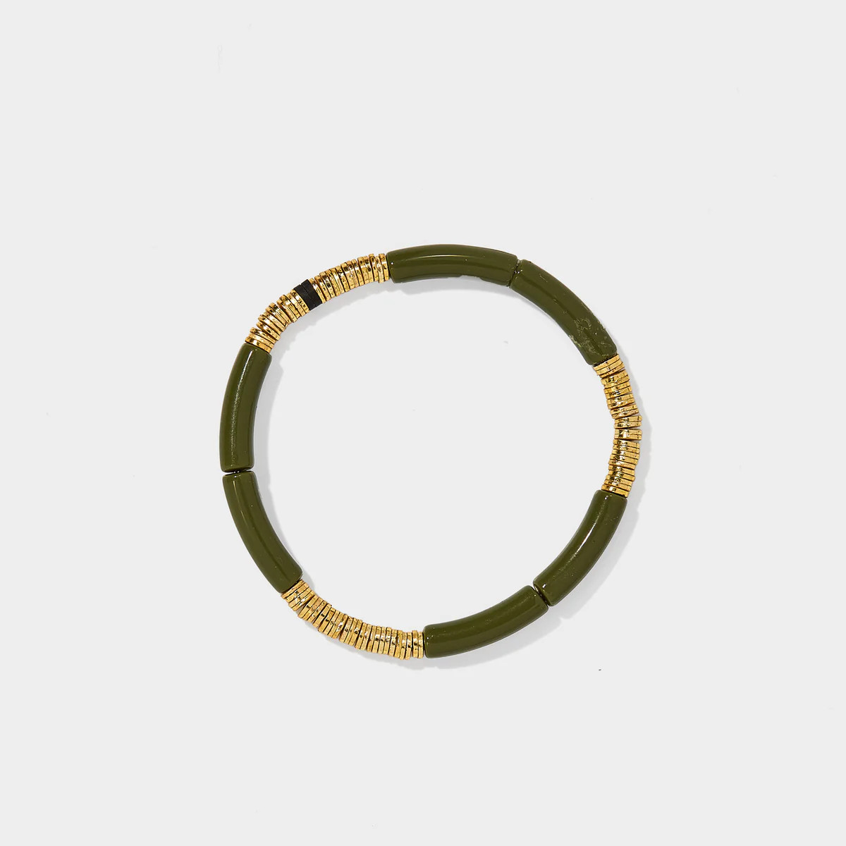Olive Zo Bracelet 4mm | Allie + Bess