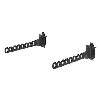 Gladiator Multipurpose Hook 2-Pack 12-in Black Steel | Lowe's