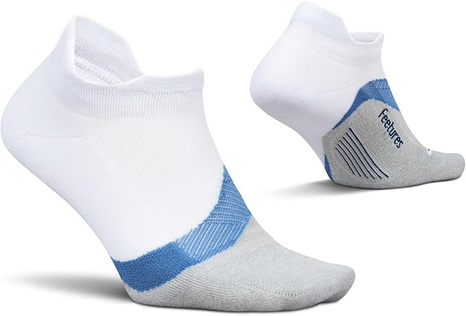 Feetures Elite Light Cushion No Show Tab Athletic Ankle Socks - Sport Sock with Targeted Compress... | Amazon (US)