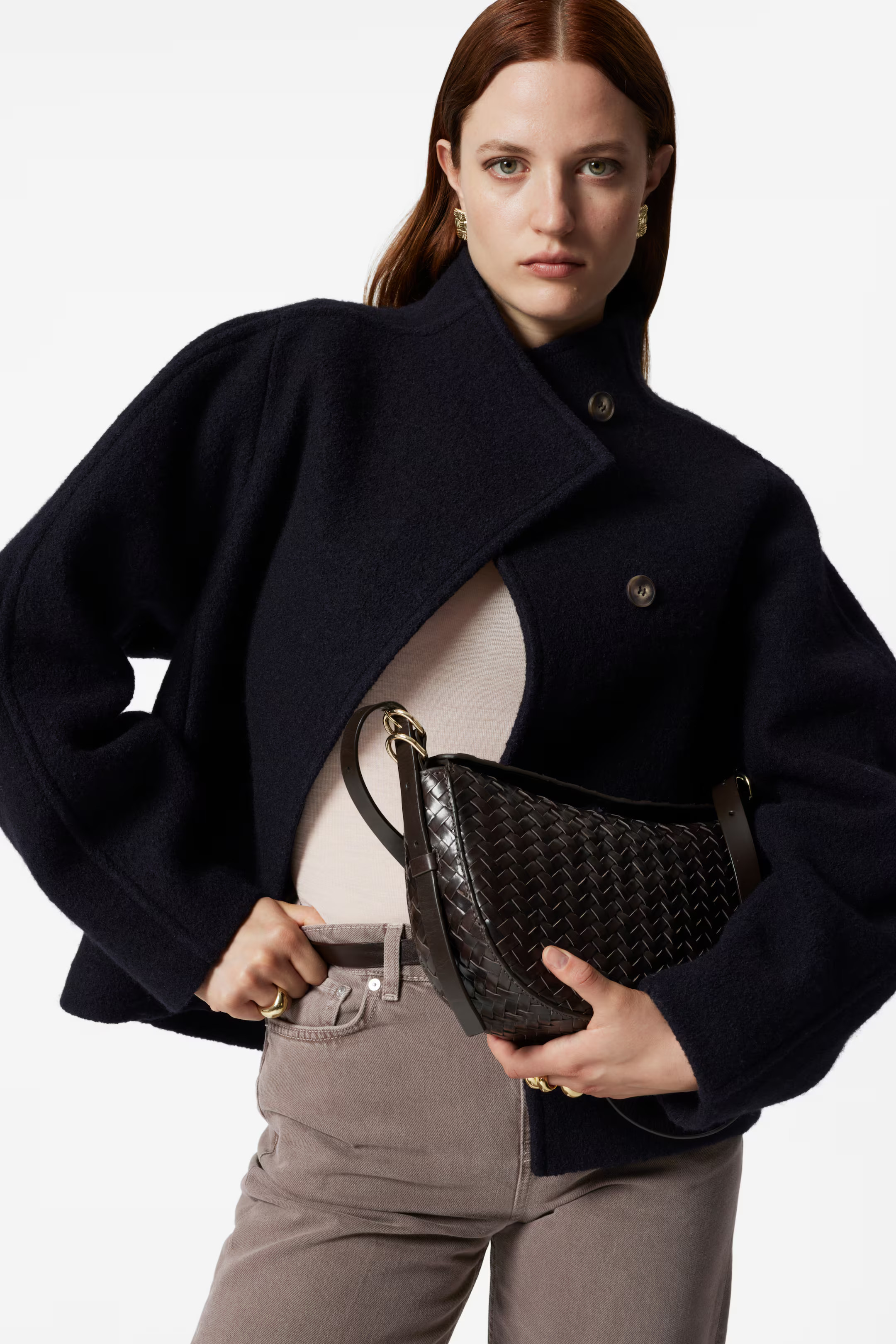 Asymmetric Wool Jacket | H&M (UK, MY, IN, SG, PH, TW, HK)