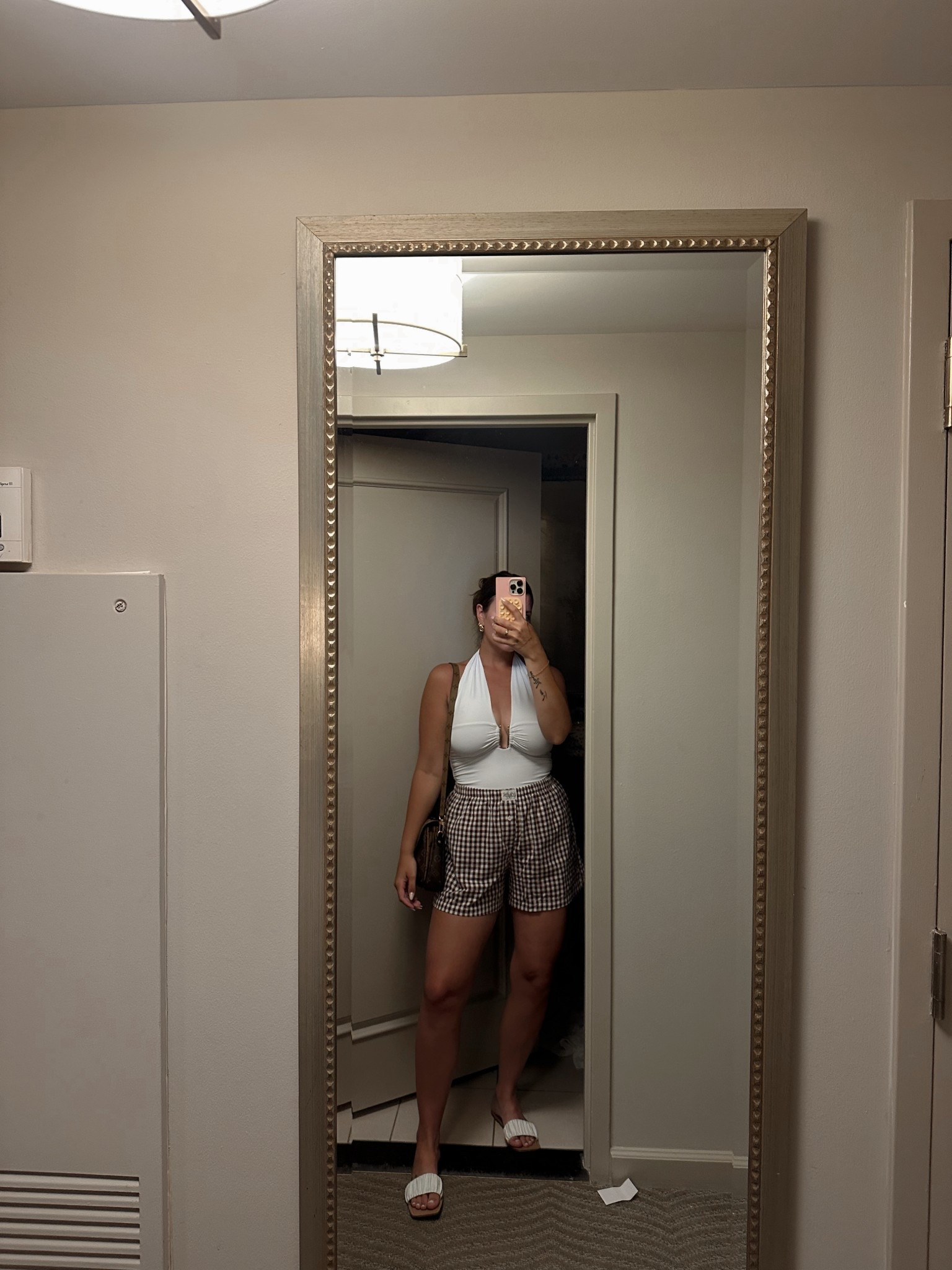 Vacation Summer fit
Brunch outfit inspo 
Zara top sz small - WHITE | 1026/225/250
Shorts Amazon- Large 


#LTKSeasonal #LTKMidsize #LTKSummerEdit